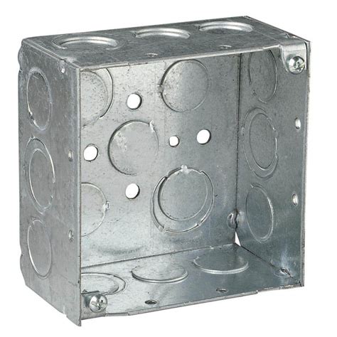 steel city bracket box 4 square|steel city metal boxes.